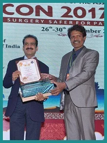 Received Dr. Jaipal Singh Memorial Oration award